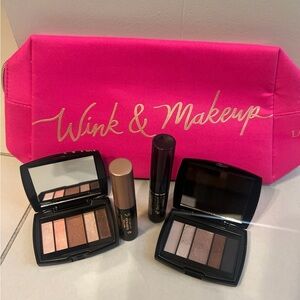 Lancome Pink and Black Eyeshadow Collection
